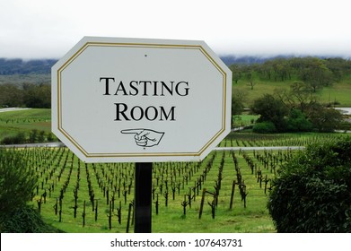 Wine Tasting Room Sign