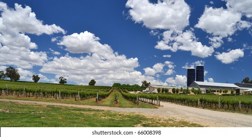 A Winery In The Adelaide Hills, South Australia.