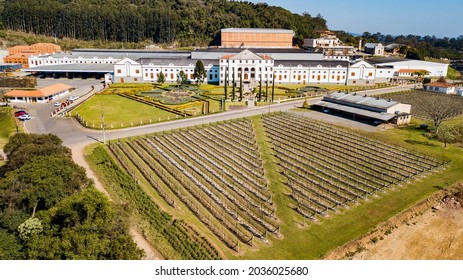 Winery In Bento Gonçalves, Serra Gaúcha. Aerial View Of Salton Winery