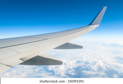 Wing Aircraft In Altitude During Flight