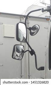 Wing Mirror Of Big Truck