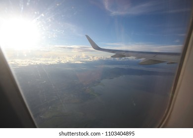 wing of the plane