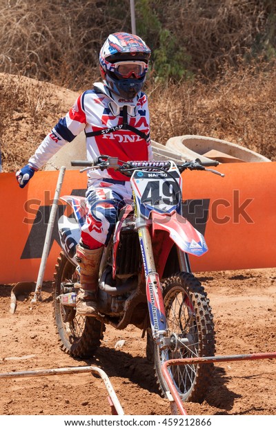 Wingate Israel July 23 16 Motocross Stock Photo Edit Now