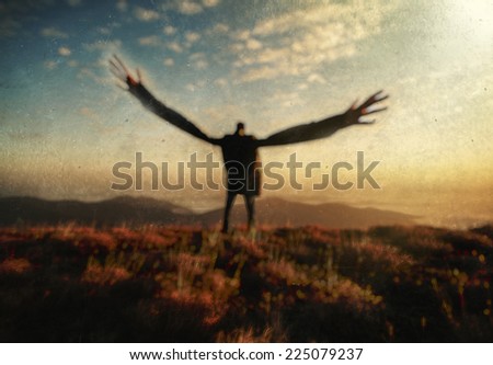 Similar – Image, Stock Photo brown haired man posing