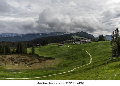 Winklmoos Alm in the Chiemgau Alps, Reit im Winkl, Bavaria, Germany.