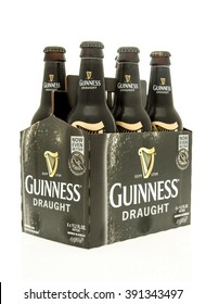 Winneconne, WI - 15 March 2016:  A Six Pack Of Guinness Draught Beer