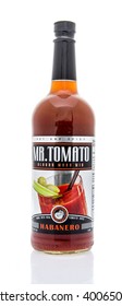 Winneconne, WI - 16 March 2016: Bottle Of Mr. Tomato Bloody Mary Mix On An Isolated Background.