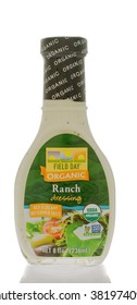 Winneconne, WI - 25 Feb 2016:  Bottle Of Field Day Organic Salad Dressing In Ranch Flavor