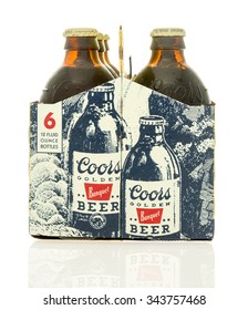 Winneconne, WI, 25 Nov 2015 - Six Pack Of Coor's Original Beer.