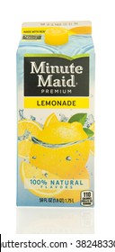 Winneconne, WI - 26 Feb 2016: Container Of Minute Maid Lemonade