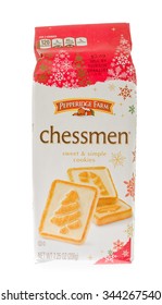 Winneconne, WI - 26 Nov 2015: Bag Of Pepperidge Farm Chessman Cookies.