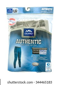 Winneconne, WI - 27 Nov 2015: Package Of Coldpruf Base Layer Long Underwear.