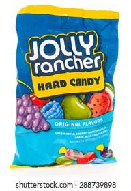 Winneconni, WI - 19 June 2015:  Bag Of Jolly Rancher Hard Candy In Assorted Flavors