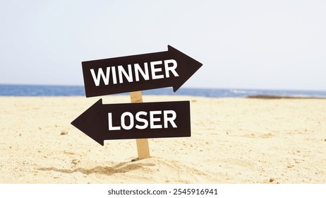 Winner vs Loser is shown using the text