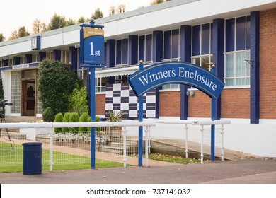 The Winner's Enclosure At Windsor Racecourse On MONDAY 16 OCTOBER 2017