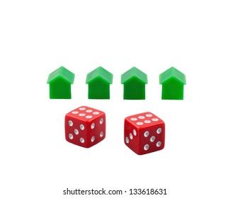 Winning dices - Shutterstock ID 133618631