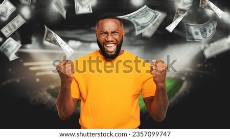 Winning rains on a person who has bet on the match