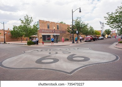 Winslow Arizona June 22 2017 Winslow Stock Photo 735473227 | Shutterstock