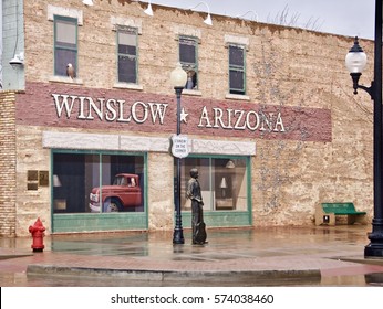 Winslow Arizona Usa January 14 2017 Stock Photo 574038460 | Shutterstock