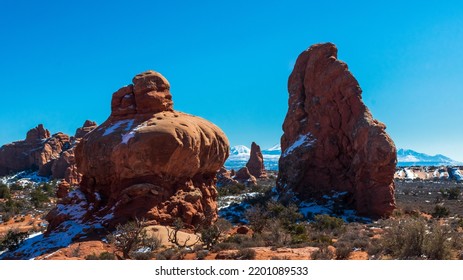 Winter In Arches National Park, Utah