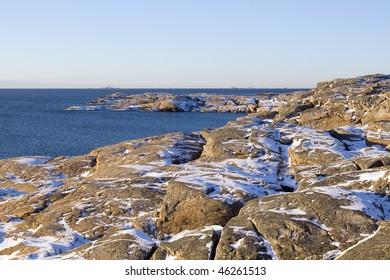 Winter Archipelago In Sweden, Marstrand