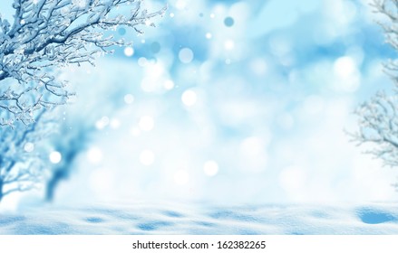 winter background 