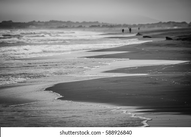 Winter beach 