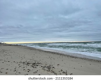 Winter Beach Cape Cod Sandwich Massachusetts