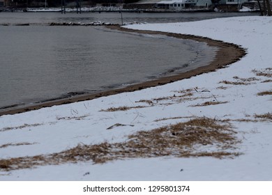 winter by the beach