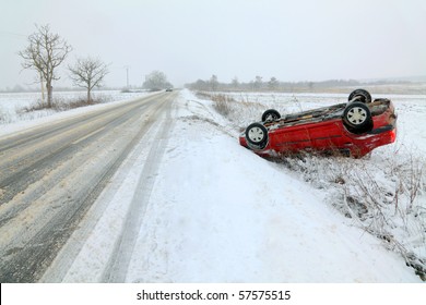 Winter Car Accident