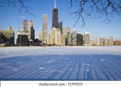 Winter in Chicago, Illinois