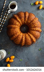 Winter citrus pound bundt