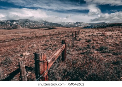 Winter Closing In Over The Big Horn Mountains