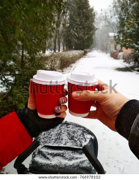 Winter and\
coffee