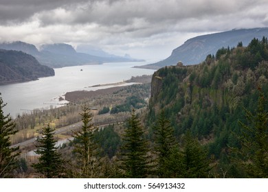 Winter at Columbia Gorge National Scenic Area
