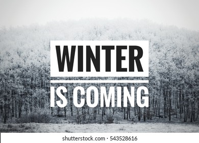 winter is coming image