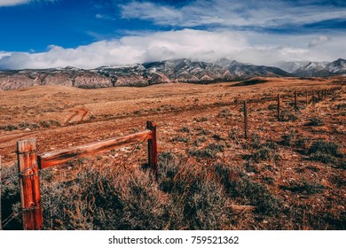 Winter Creeping Over The Big Horn Mountains