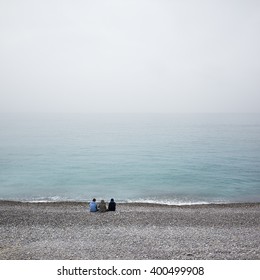 Winter Day In Nice, France