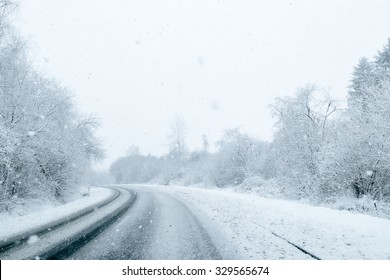 Winter Driving - Winter Road