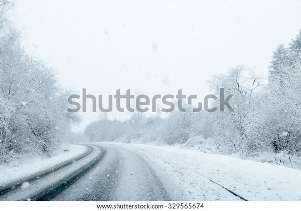 Winter Driving - Winter\
Road