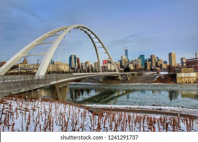 Winter Edmonton City View