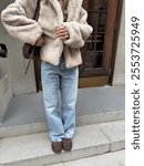 Winter fashion, winter outfits, Pinterest aesthetic outfits, what to wear, fashion, outfit inspo, fur coat