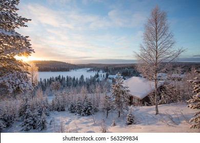 Winter Finland Lapland