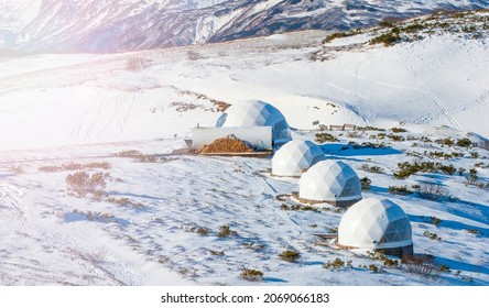 Winter Glamping On A Volcano, Kamchatka Peninsula