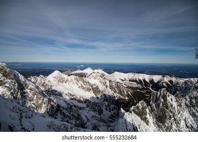 Winter In High Tatras Mountains. High Tatry. Slovakia. Vysoke Tatry.