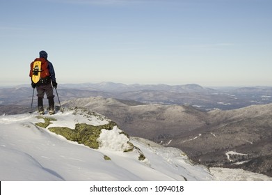 Winter Hiking On Mt. Mansfield, Vermont