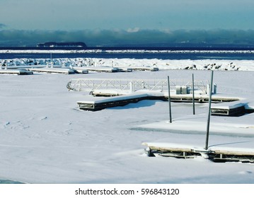 Winter In The Lake Champlain