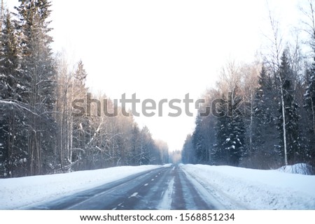 Similar – Single track road in thescottish highlands.