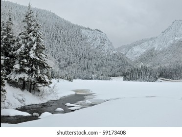 Winter Landscape, Crawford Notch, NH