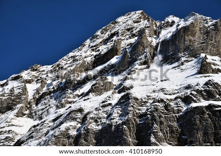 Similar – Image, Stock Photo Casanna III Mountain Sky